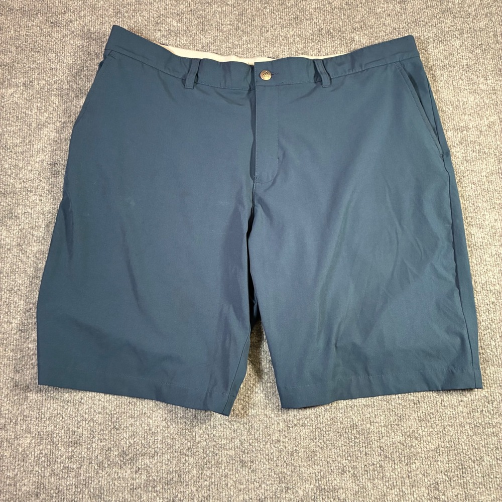 Adidas Golf Shorts Mens 38 Blue Excellent Stretch Lightweight Performance
